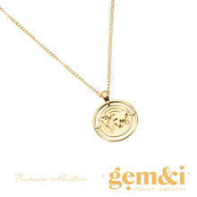 Load image into Gallery viewer, 'Around the World' Necklace - Silver