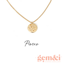Load image into Gallery viewer, New style - Zodiac 14k gold constellation necklace