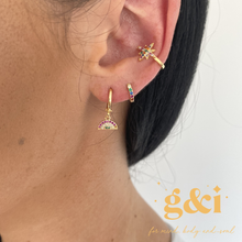 Load image into Gallery viewer, 14k gold earrings