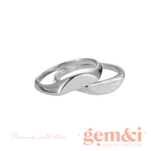 Load image into Gallery viewer, Sun & Moon Combination Rings - Silver
