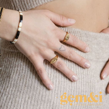 Load image into Gallery viewer, Sun & Moon Combination Rings - Silver