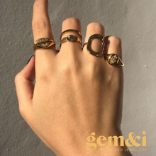 Load image into Gallery viewer, Sun & Moon Combination Rings - Silver