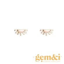 Load image into Gallery viewer, Sunset Earrings - Gold