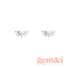 Load image into Gallery viewer, Sunset Earrings - Silver