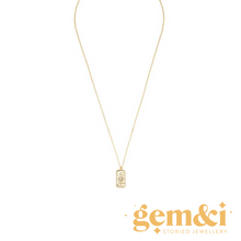 Load image into Gallery viewer, 'Moon & Sun' Pendant Necklace - Gold