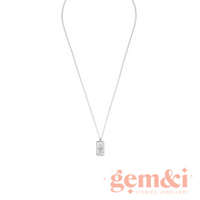 Load image into Gallery viewer, 'Moon & Sun' Pendant Necklace - Silver