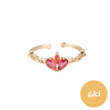 Load image into Gallery viewer, 14k Gold Adjustable Ring