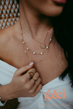 Load image into Gallery viewer, 14k gold constellation necklace