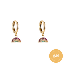Load image into Gallery viewer, 14k gold earrings
