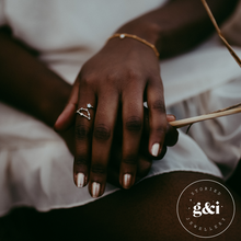 Load image into Gallery viewer, 18k gold adjustable constellation ring