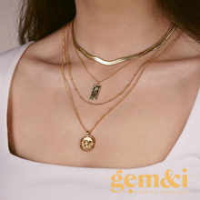 Load image into Gallery viewer, &#39;Around the World&#39; Necklace - Gold
