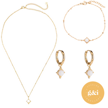 Load image into Gallery viewer, 14k gold plated jewellery set
