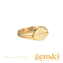 Load image into Gallery viewer, Sun &amp; Moon Combination Rings - Gold
