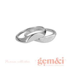 Load image into Gallery viewer, Sun &amp; Moon Combination Rings - Silver
