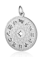 Load image into Gallery viewer, Zodiac Minimalist Pendant on Bobble Chain
